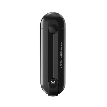 4G LTE Маршрутизатор USB-ключ Мобильная точка доступа 150 Мбит/с Модемная палочка 4G Sim-карта Беспроводной маршрутизатор Портативный WiFi Адаптер Черный