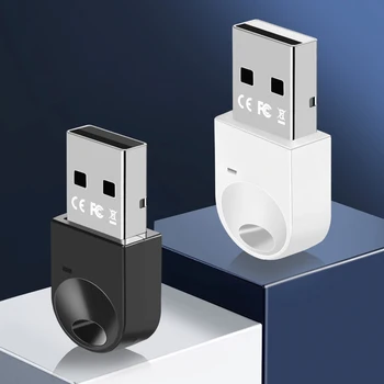 Аудиоконвертер USB Mini Wireless USB Adapter Bluetooth-Совместимый 5.3 для компьютера Разъем беспроводной клавиатуры мыши