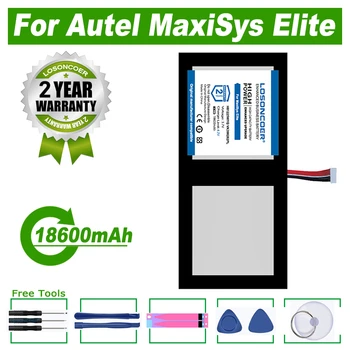 Аккумулятор LOSONCOER 18600mAh Для Autel MaxiSys Elite Tablet Battery