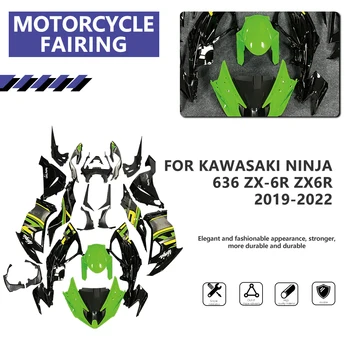 Мотоциклетный Обтекатель Для Kawasaki Ninja 636 ZX 6R ZX-6R 2019 2020 2021 2022 Комплект Защитных Обтекателей для Всего тела с Впрыском ABS
