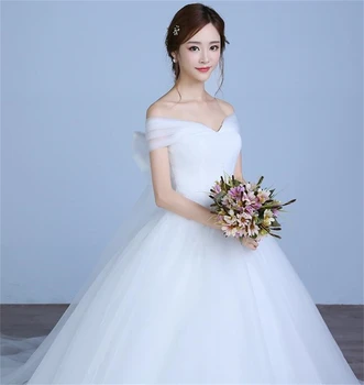 ZJ9130 Свадебное платье с кружевной аппликацией для женщин, иллюзионное пляжное свадебное платье для женщин 2023, невеста