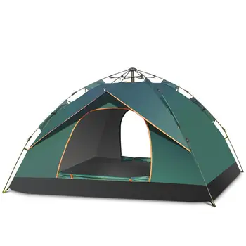 Пляжные складные палатки Автоматическая Всплывающая палатка на 1-2 человека Водонепроницаемый ветрозащитный и солнцезащитный тент Для кемпинга на открытом воздухе или путешествий