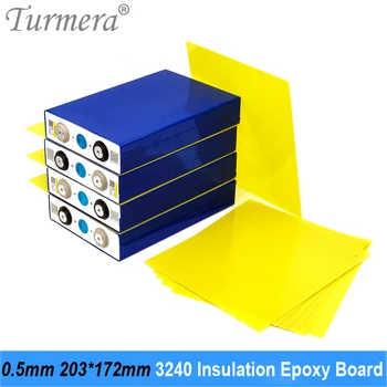 Turmera 3240 Изоляционная Эпоксидная Пластина толщиной 0,5 мм 203*172 мм для 3,2 V 280Ah 320Ah 310Ah 90Ah 12,8 V Lifepo4 Аккумуляторная Батарея Diy Use
