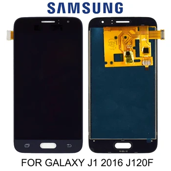 SM-J120FN/F/DS Для Samsung Galaxy J1 2016 J120 ЖК-дисплей С сенсорным экраном J120H J120FN J120F J120M Регулировка яркости экрана 4,3