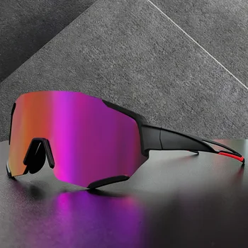 Новые поляризованные велосипедные очки Amazon Outdoor, меняющие цвет, спортивные солнцезащитные очки, защищающие от ветра и песка Горный велосипед