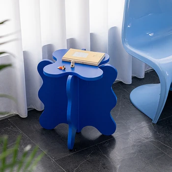 Деревянный Уличный приставной столик в скандинавском современном стиле для прихожей, Журнальные столики для спальни, Прихожая, Угловая мебель для дома Mesas De Jantar GPF40XP