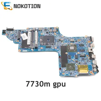 NOKOTION 682183-501 682183-001 для HP DV6 DV6-7000 DV6Z-7000 материнская плата ноутбука с разъемом FS1 DDR3 7730M GPU