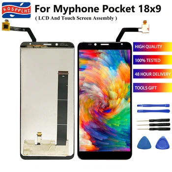 KOSPPLHZ Оригинальное Качество Для MyPhone Pocket 18 × 9 ЖК-дисплей + Замена Дигитайзера с Сенсорным Экраном В сборе MyPhonePocket + Инструменты