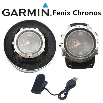 Оригинальные спортивные часы Garmin Fenix Chronos на открытом воздухе с Bluetooth и GPS, водонепроницаемые смарт-часы для работы на высоте, с пульсом, для бега