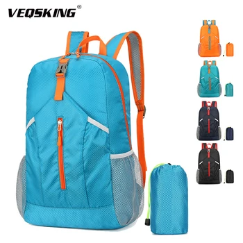 Спортивный рюкзак на открытом воздухе объемом 20 л, водонепроницаемая складная сумка, легкий рюкзак для пеших прогулок, треккинга, кемпинга