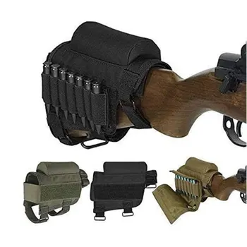 2в1, уличные тактические чехлы для винтовок, подставка для щеки, патроны, военная охотничья сумка для переноски, круглая сумка для патронов, приклад в виде ракушки