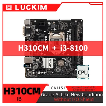 Обновленная материнская плата H310CM-IB LGA1151 i3-8100 Set с процессором