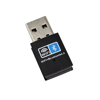 Беспроводной WiFi Bluetooth Адаптер 150 Мбит/с USB Адаптер 2.4 G Bluetooth V4.0 Ключ wifi Адаптер Сетевая карта RTL8723BU для Рабочего стола