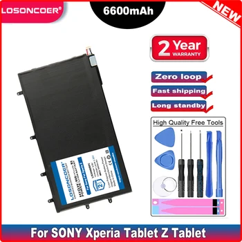 LOSONCOER LIS3096ERPC Аккумулятор для Планшета емкостью 6600 мАч Для SONY Xperia Tablet Z Tablet 1ICP3/65/100-3 SGP311 SGP312 SGP341 Аккумулятор