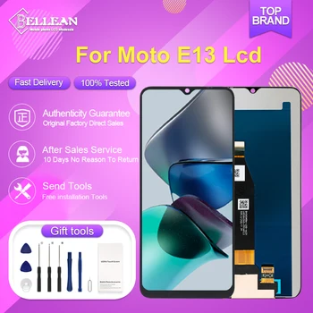 Catteny 6,5 дюймов для Moto E13, сенсорная ЖК-панель, дигитайзер в сборе для Motorola E13, сменный экран дисплея с инструментами