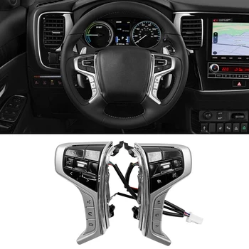 Автомобильный Переключатель круиз-контроля, Кнопка мультимедиа и звука на рулевом колесе для Mitsubishi PAJERO SPORT 15-22 Outlander Delica L200