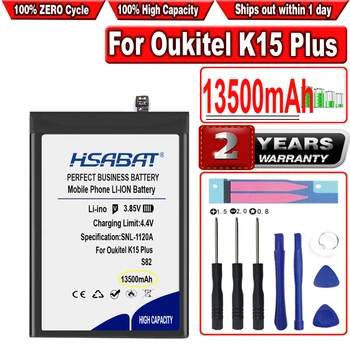 Аккумулятор HSABAT 13500 мАч для Oukitel K15 Plus