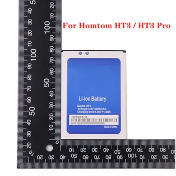 Новый аккумулятор большой емкости 3000 мАч для замены аккумуляторов мобильных телефонов Homtom HT3/HT3 Pro