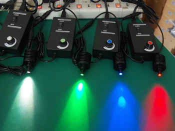 8 мм Коаксиальный Точечный Светодиодный Точечный Светильник-Осветитель Для Промышленного Микроскопа С Коаксиальным объективом Белый /Зеленый / Синий /Красный
