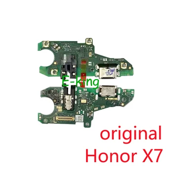 Оригинал для Huawei Honor X7 X8 X9 USB плата для зарядки док-порт гибкий кабель