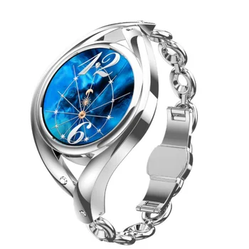Женские водонепроницаемые смарт-часы, пульсометр, фитнес-трекер, Bluetooth, спортивный браслет для здоровья, браслет с бриллиантами для девочек