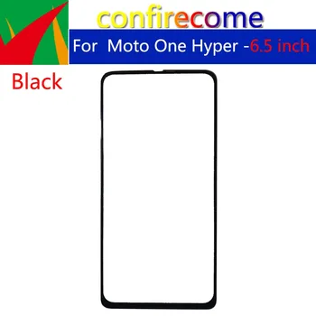 10 шт. /лот Внешний экран для Motorola Moto One Hyper Передняя сенсорная панель ЖК-дисплей Внешняя стеклянная крышка Ремонт объектива Замена деталей
