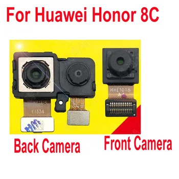Оригинальная Маленькая Фронтальная Большая Основная Задняя Камера Заднего Вида Для Huawei Honor 8C/Honor Paly 8C BKK-AL00 BKK-TL00 Гибкий Кабель BKK-AL10