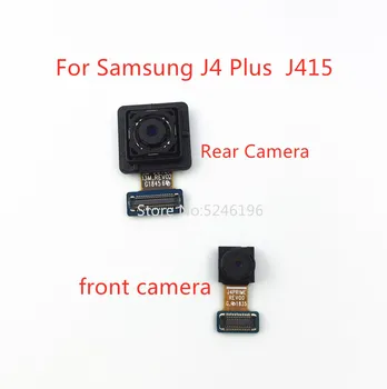 1шт задняя большая Основная камера заднего вида модуль фронтальной камеры Гибкий Кабель Для Samsung Galaxy J4 Plus J4 + J415 J415F Заменить деталь.