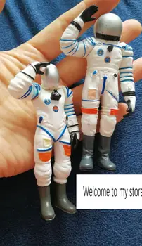пвх фигурка астронавта украшения для астронавтов кукла модель украшения Игрушки фигурки 2 шт./компл.