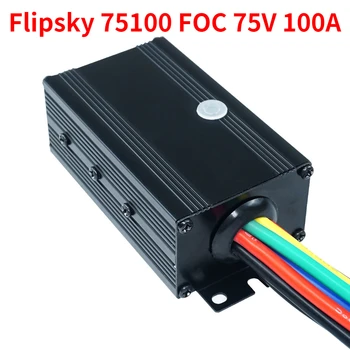 Flipsky 75100/75100 PRO FOC 75V 100A Single ESC На базе VESC Для Электрического Регулятора Скорости Скейтборда/Самоката/Ebike/skateboard