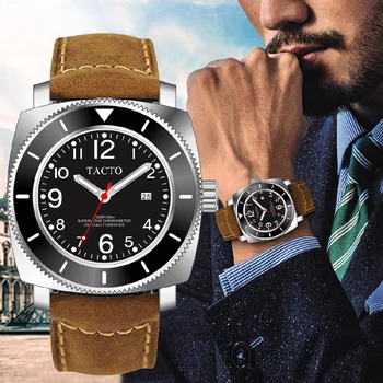 2022 Новые поступления Мужские часы PAM Кварцевые наручные часы креативные спортивные часы Geninue Кожаные Relogios Masculino 50 м Водонепроницаемые