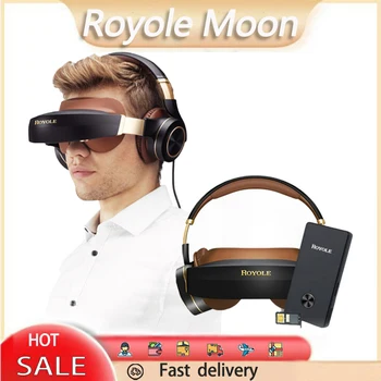VR Royole Moon All in One 2GB / 32GB 3D VR-гарнитура HI-FI наушники Moon 3D Mobile Cinema RoyoleCollectionУмерьте себя в этом