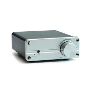 Цифровой аудиоусилитель TPA3116, Цифровой сабвуферный усилитель, Двухканальный аудиоусилитель высокой мощности 130Wx2, серебристый