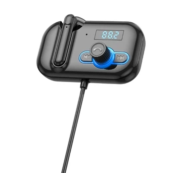 Беспроводные Bluetooth-совместимые плееры 5.0, автомобильные комплекты, музыкальный адаптер, быстрые зарядные устройства, удобные для подключения плееров