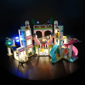 Комплект светодиодных ламп Kyglairng для LEGO Friend 41347 The Heart lake City Resort, игрушечные строительные блоки, набор освещения (в комплект входит только лампа)