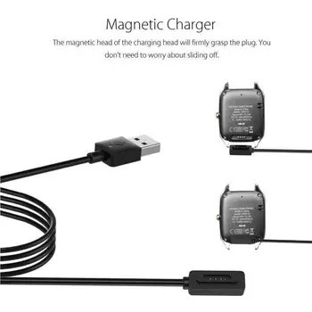 3-футовый USB-магнитный кабель для быстрой зарядки Зарядное устройство для ASUS ZenWatch 2 Смарт-часы, умная электроника, носимые устройства, зарядные устройства длиной 1 м