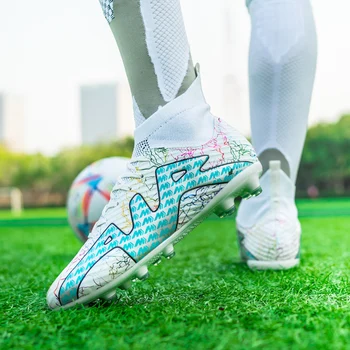 Прочная футбольная обувь Mbappé Качественные футбольные бутсы Ourdoor Оптом, Тренировочные кроссовки для мини-футбола, TFAG, унисекс-бутсы Chuteira
