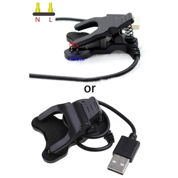 для смарт-часов USB-кабель для зарядки, зажим для зарядного устройства, 2/3 контакта, 3/4/7 мм для TW64 68
