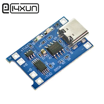 EClyxun Type-C USB TP4056 разъем платы модуля источника зарядки 1A защита литиевой батареи встроенная защита от перегрузки по току