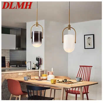 Подвесной светильник DLMH Nordic Creative Современные простые светодиодные лампы для домашней столовой