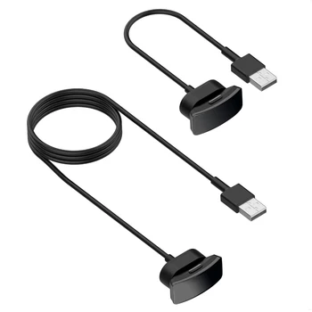 Зарядное устройство для смарт-часов, магнитная зарядная база, кронштейн 15/100 см, USB-кабель питания для Fitbit Inspire, Inspire HR