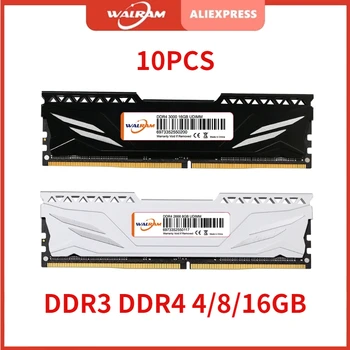 10шт WALRAM RAM DDR4 8 ГБ 16 ГБ 2666 МГц 3200 МГц 2400 МГц Настольная Память DIMM RAM 288 Контактов 1.2В PC Memoria DDR4 RAM Модуль Памяти