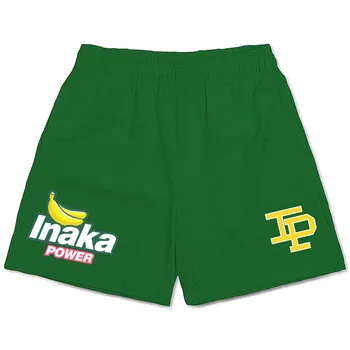 2023 Летние женские мужские спортивные шорты Inaka Gym Сетчатые баскетбольные шорты Inaka Power Fitness Повседневные шорты для бега трусцой, быстросохнущие шорты