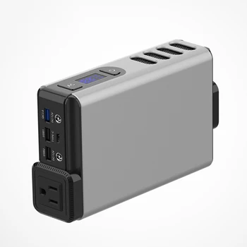Портативное зарядное устройство для ноутбука с розеткой переменного тока (одобрено TSA) 27000 мАч 130 Вт, блок питания для ноутбука и внешний аккумулятор для MacBook,