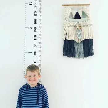 Детская мультяшная шкала роста, дерево, наклейка на стену для детской комнаты, диаграмма роста, художественное оформление детской комнаты