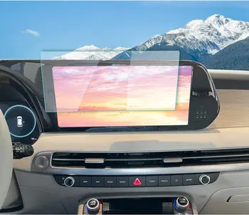 Для 2023 Hyundai Palisade Сенсорный автомобильный дисплей Навигационный экран Защитная пленка из закаленного стекла