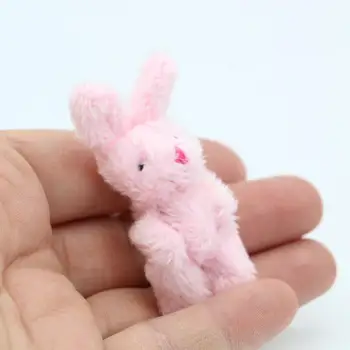 Уникальная игрушка-имитатор, долговечная миниатюрная кукла, очаровательный кролик, мишка, мини-кукла, реквизит для фотосессии