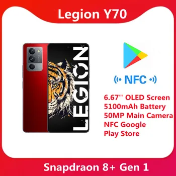 Смартфон Lenovo Legion Y70 5G Snapdragon 8 + Gen 1 6,67 