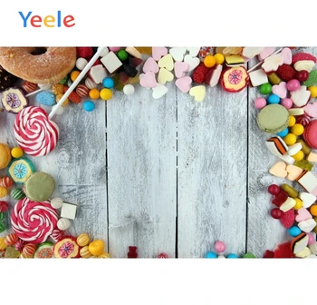Yeele Photocall Деревянные доски Шоколадный батончик для фотосъемки еды для новорожденных Виниловые фотографические фоны для фотостудии